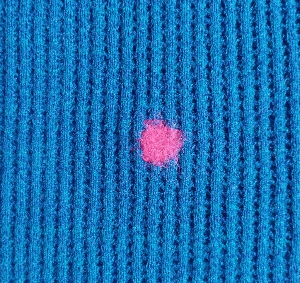 Suéter Azul waffle. 45€