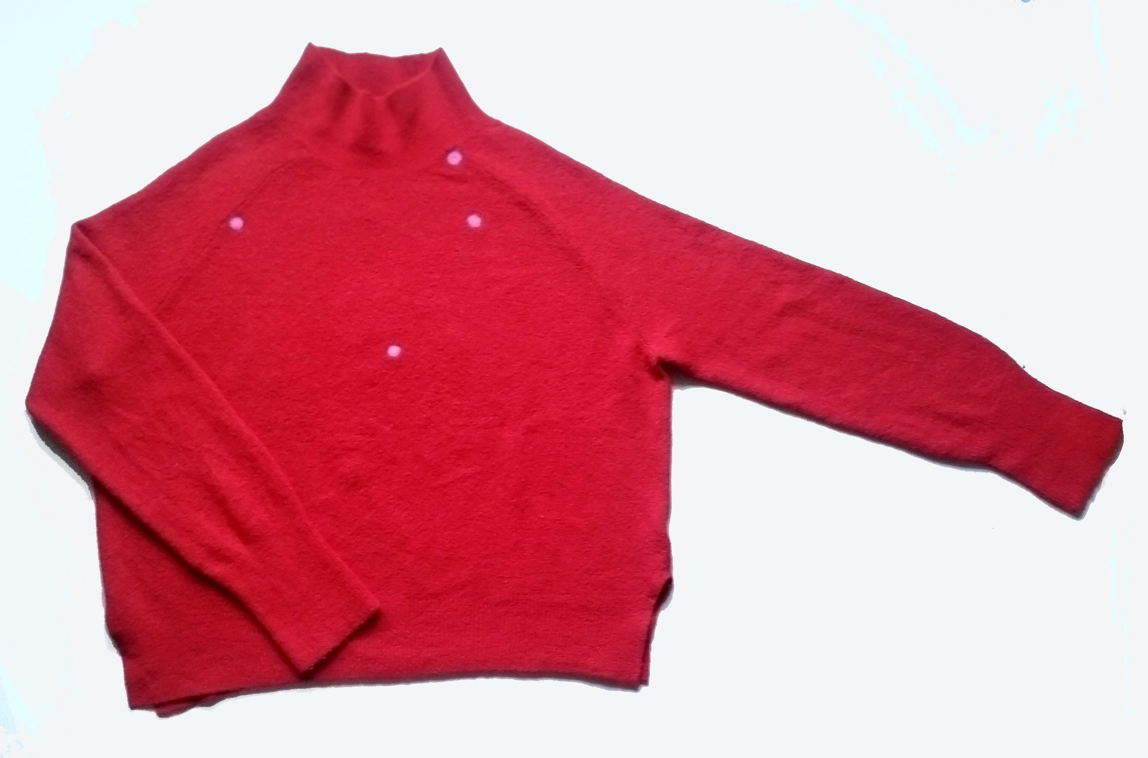 Sueter Rojo cuello alto 40€